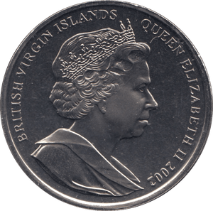 2002 ONE DOLLAR BRITISH VIRGIN ISLANDS F500 - WORLD COINS - Cambridgeshire Coins