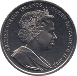2002 ONE DOLLAR BRITISH VIRGIN ISLANDS F500 - WORLD COINS - Cambridgeshire Coins