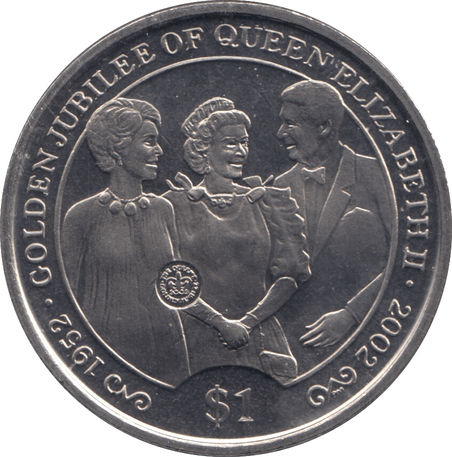 2002 ONE DOLLAR BRITISH VIRGIN ISLANDS F501 - WORLD COINS - Cambridgeshire Coins