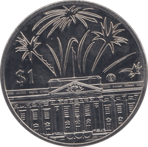 2002 ONE DOLLAR EAST CARIBBEAN STATES F513 - WORLD COINS - Cambridgeshire Coins