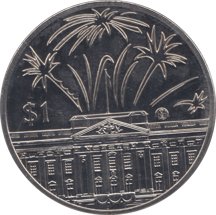 2002 ONE DOLLAR EAST CARIBBEAN STATES F513 - WORLD COINS - Cambridgeshire Coins