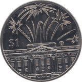 2002 ONE DOLLAR EAST CARIBBEAN STATES F513 - WORLD COINS - Cambridgeshire Coins