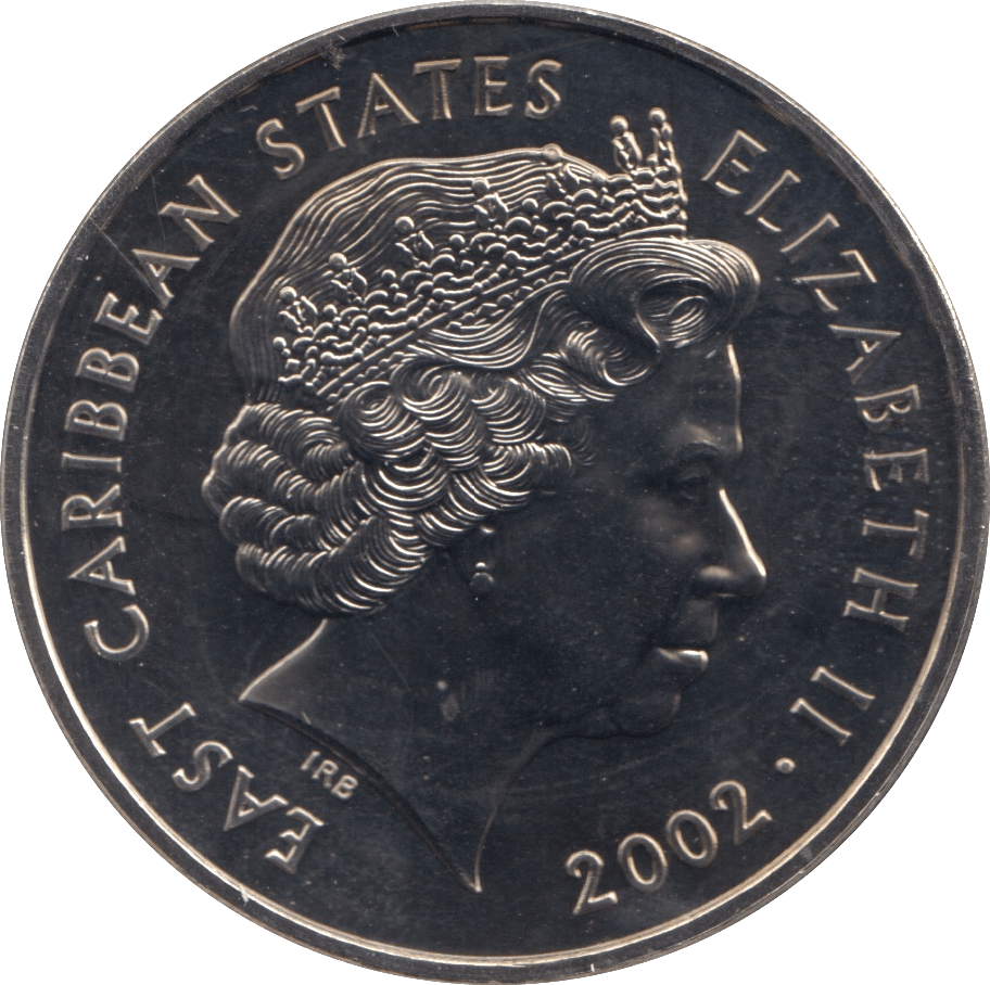 2002 ONE DOLLAR EAST CARIBBEAN STATES F548 - WORLD COINS - Cambridgeshire Coins