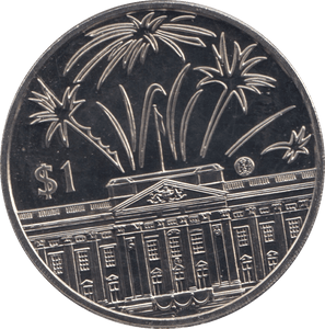 2002 ONE DOLLAR EAST CARIBBEAN STATES F548 - WORLD COINS - Cambridgeshire Coins