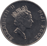2002 ONE DOLLAR FIJI F386 - WORLD COINS - Cambridgeshire Coins