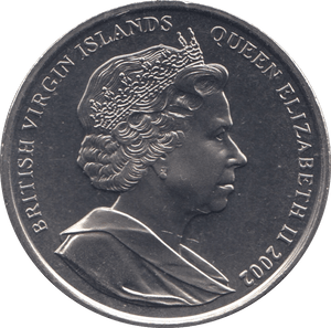 2002 ONE DOLLAR GOLDEN JUBILEE OF QUEEN ELIZABETH II - WORLD COINS - Cambridgeshire Coins