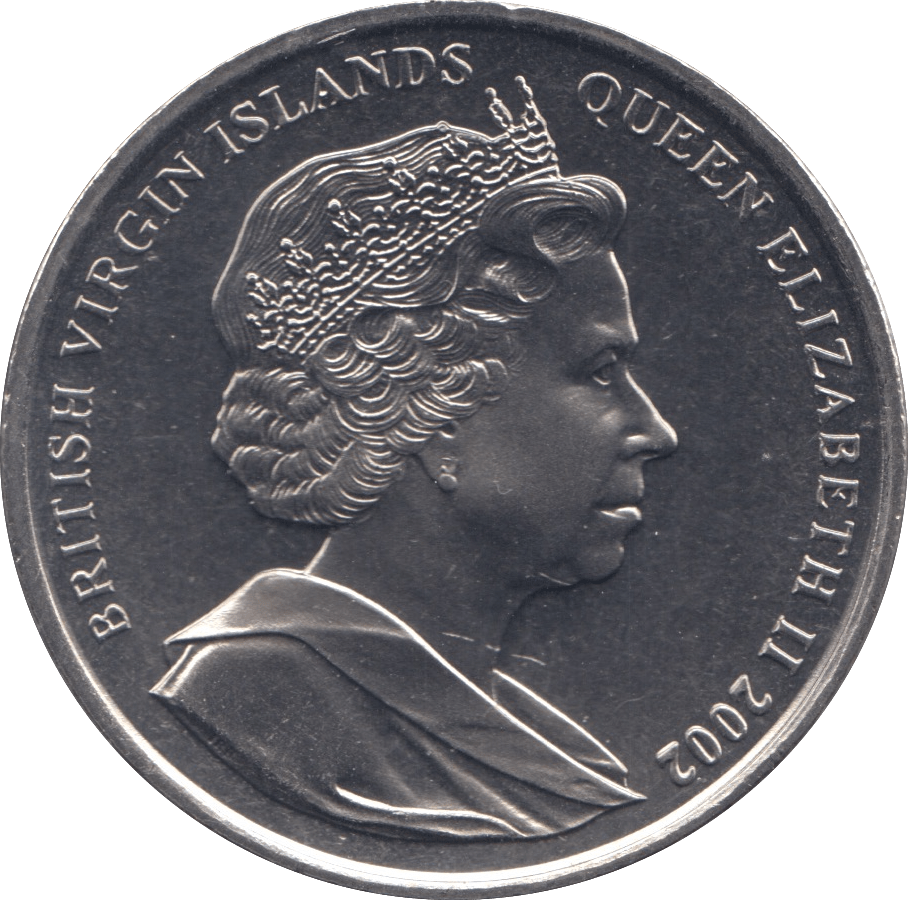 2002 ONE DOLLAR GOLDEN JUBILEE OF QUEEN ELIZABETH II - WORLD COINS - Cambridgeshire Coins