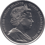 2002 ONE DOLLAR GOLDEN JUBILEE OF QUEEN ELIZABETH II - WORLD COINS - Cambridgeshire Coins