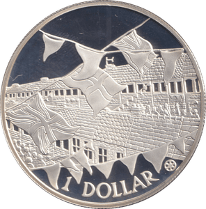 2002 ONE DOLLAR ( PROOF ) - WORLD COINS - Cambridgeshire Coins