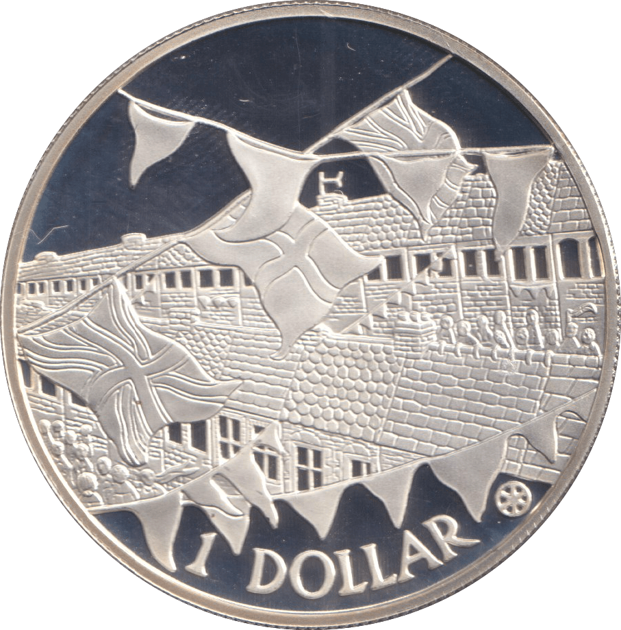 2002 ONE DOLLAR ( PROOF ) - WORLD COINS - Cambridgeshire Coins