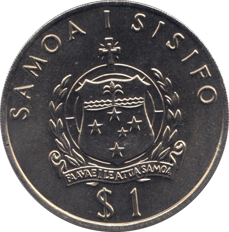 2002 ONE DOLLAR SAMOA F522 - WORLD COINS - Cambridgeshire Coins
