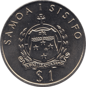 2002 ONE DOLLAR SAMOA F595 - WORLD COINS - Cambridgeshire Coins