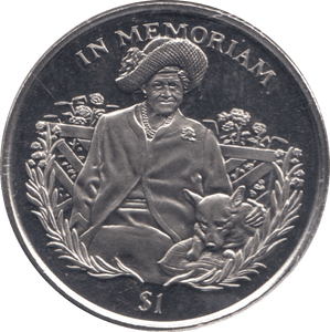 2002 ONE DOLLAR SIERRA LEONE F298 - WORLD COINS - Cambridgeshire Coins