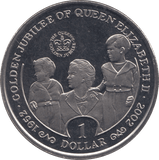 2002 ONE DOLLAR SIERRA LEONE F349 - WORLD COINS - Cambridgeshire Coins