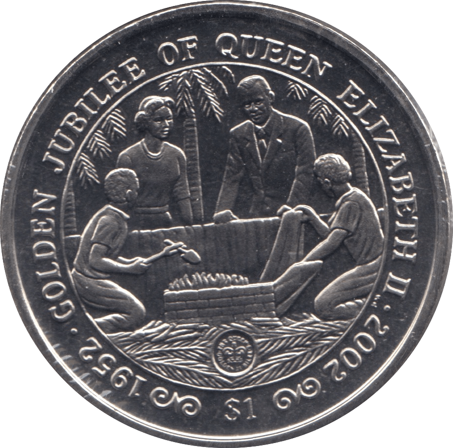 2002 ONE DOLLAR SIERRA LEONE F573 - WORLD COINS - Cambridgeshire Coins