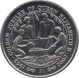 2002 ONE DOLLAR SIERRA LEONE F573 - WORLD COINS - Cambridgeshire Coins