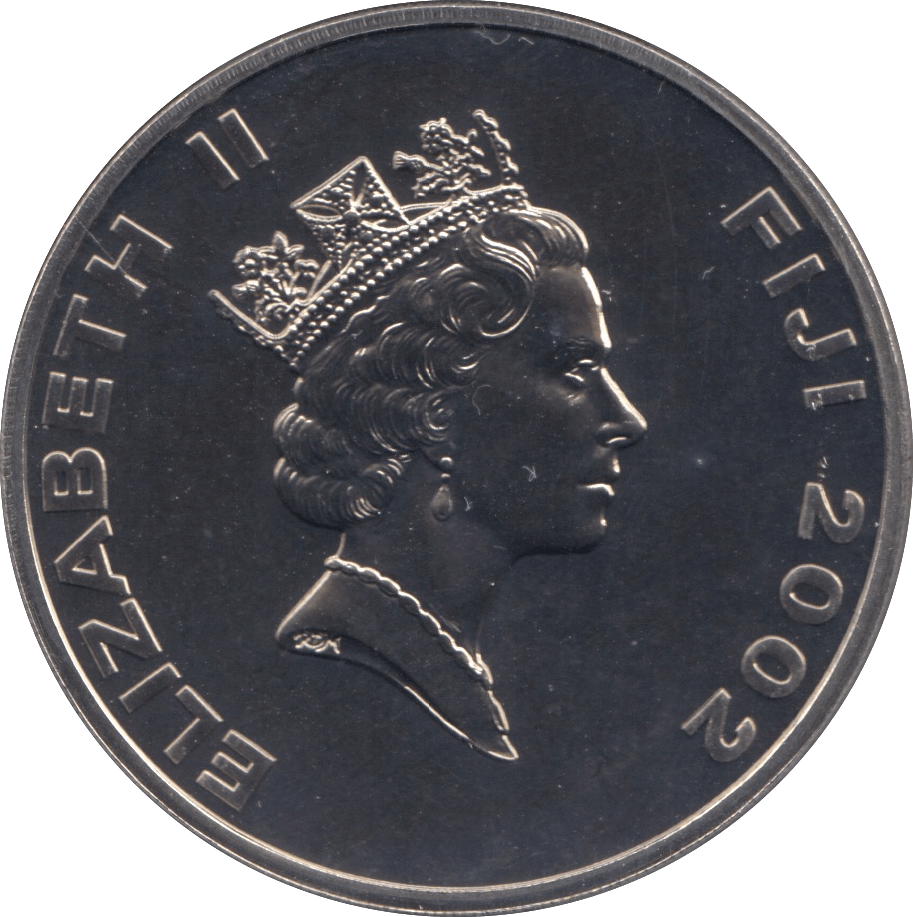 2002 ONE DOLLAR WESTMINSTER ABBEY COIN FIJI F119 - CROWN - Cambridgeshire Coins