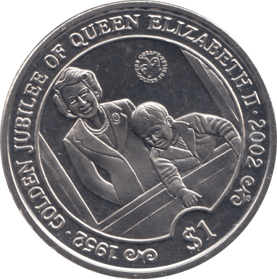 2002 ONE DOLLAR - WORLD COINS - Cambridgeshire Coins