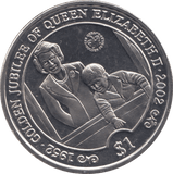 2002 ONE DOLLAR - WORLD COINS - Cambridgeshire Coins