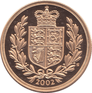 2002 PROOF DOUBLE SOVEREIGN - DOUBLE SOVEREIGN - Cambridgeshire Coins