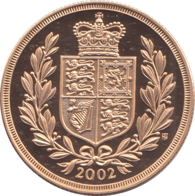 2002 PROOF DOUBLE SOVEREIGN - DOUBLE SOVEREIGN - Cambridgeshire Coins