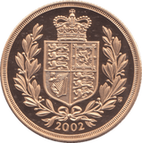2002 PROOF DOUBLE SOVEREIGN - DOUBLE SOVEREIGN - Cambridgeshire Coins
