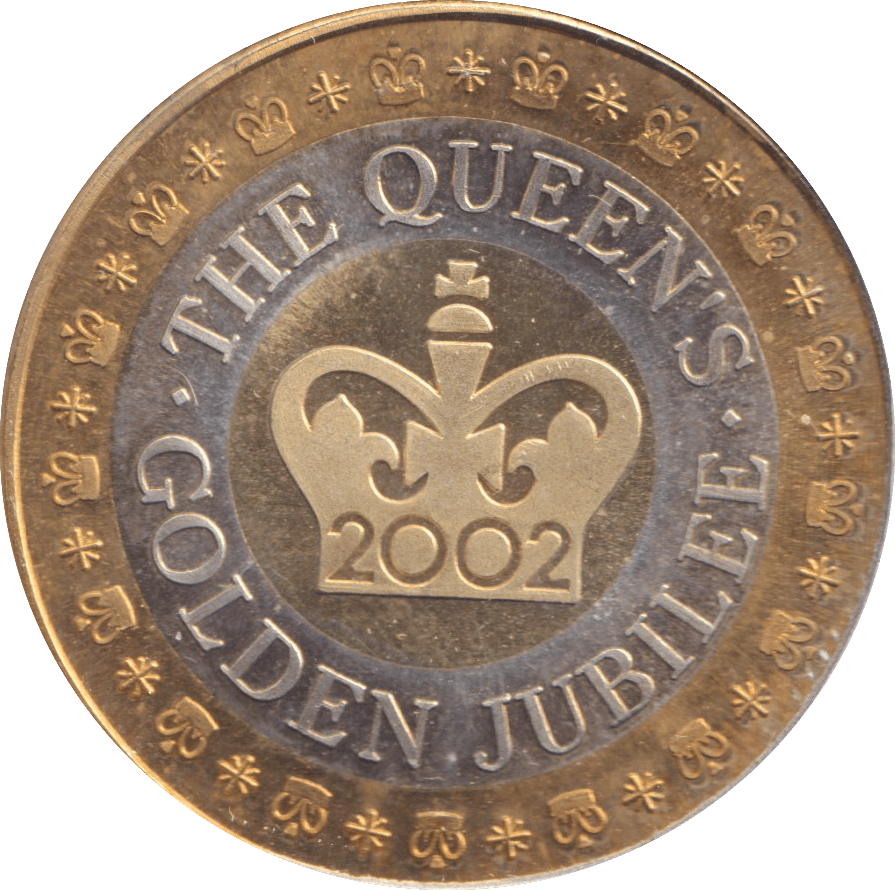 2002 QUEEN'S GOLDEN JUBILEE MEDAL ( UNC ) - MEDALS & MEDALLIONS - Cambridgeshire Coins