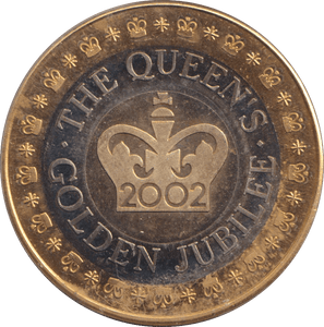 2002 QUEEN'S GOLDEN JUBILEE MEDAL - MEDALS & MEDALLIONS - Cambridgeshire Coins