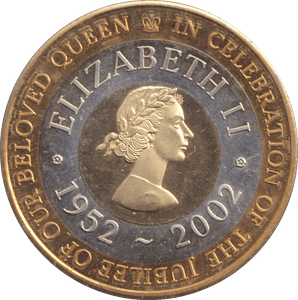 2002 QUEEN'S GOLDEN JUBILEE MEDAL - MEDALS & MEDALLIONS - Cambridgeshire Coins
