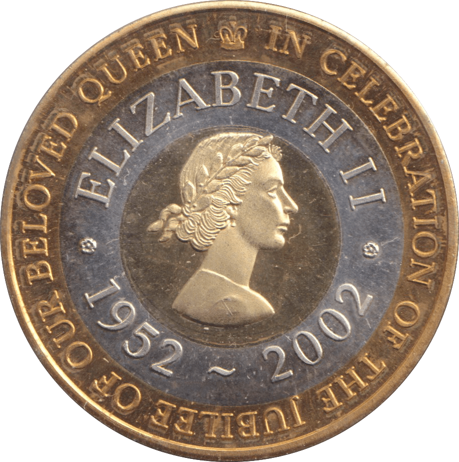 2002 QUEEN'S GOLDEN JUBILEE MEDAL - MEDALS & MEDALLIONS - Cambridgeshire Coins