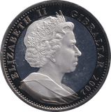 2002 SILVER ONE CROWN ISLE OF MAN QUEEN MOTHER CHRISTENING OF WILLIAM - SILVER WORLD COINS - Cambridgeshire Coins