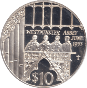 2002 SILVER PROOF 10 DOLLAR FIJI - SILVER WORLD COINS - Cambridgeshire Coins