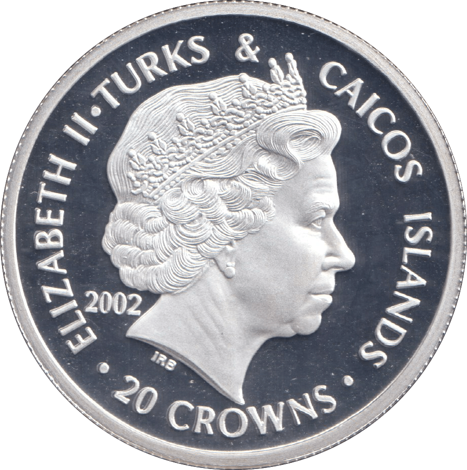 2002 SILVER PROOF 20 CROWN KING HENRY VI - SILVER WORLD COINS - Cambridgeshire Coins