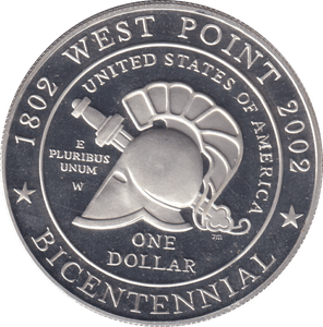 2002 SILVER PROOF LIBERTY DOLLAR USA - SILVER WORLD COINS - Cambridgeshire Coins