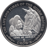 2002 SILVER PROOF ONE CROWN ISLE OF MAN - SILVER WORLD COINS - Cambridgeshire Coins