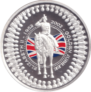 2002 SILVER PROOF ONE DOLLAR AUSTRALIA - WOLRD SILVER COINS - Cambridgeshire Coins