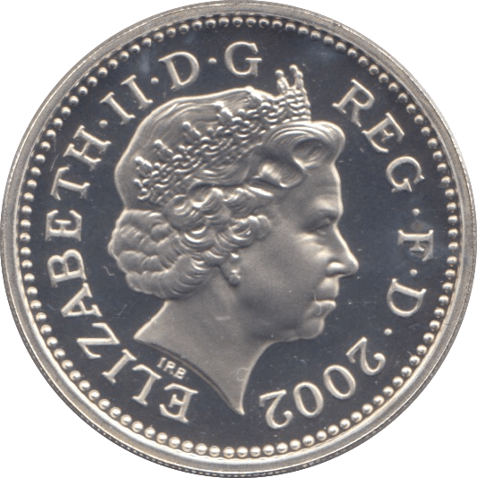 2002 SILVER PROOF ONE POUND £1 THREE LIONS - SILVER WORLD COINS - Cambridgeshire Coins