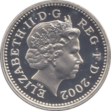 2002 SILVER PROOF ONE POUND £1 THREE LIONS - SILVER WORLD COINS - Cambridgeshire Coins