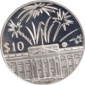 2002 SILVER PROOF TEN DOLLAR EAST CARIBBEAN STATES - SILVER WORLD COINS - Cambridgeshire Coins