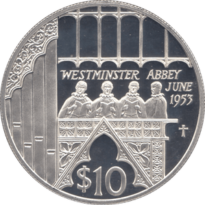 2002 SILVER PROOF TEN DOLLAR FIJI - SILVER WORLD COINS - Cambridgeshire Coins
