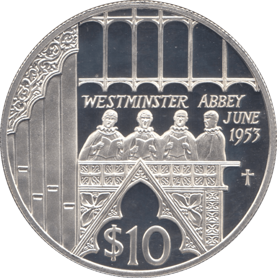 2002 SILVER PROOF TEN DOLLAR FIJI - SILVER WORLD COINS - Cambridgeshire Coins