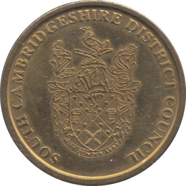 2002 SOUTH CAMBRIDGESHIRE DISTRICT COUNCIL TOKEN - OTHER TOKENS - Cambridgeshire Coins