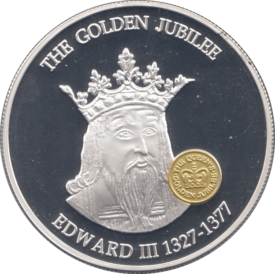 2002 TEN DOLLARS EDWARD III - 10 DOLLARS - Cambridgeshire Coins