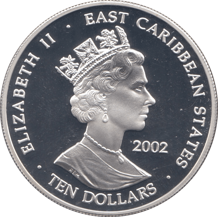 2002 TEN DOLLARS EDWARD III - 10 DOLLARS - Cambridgeshire Coins