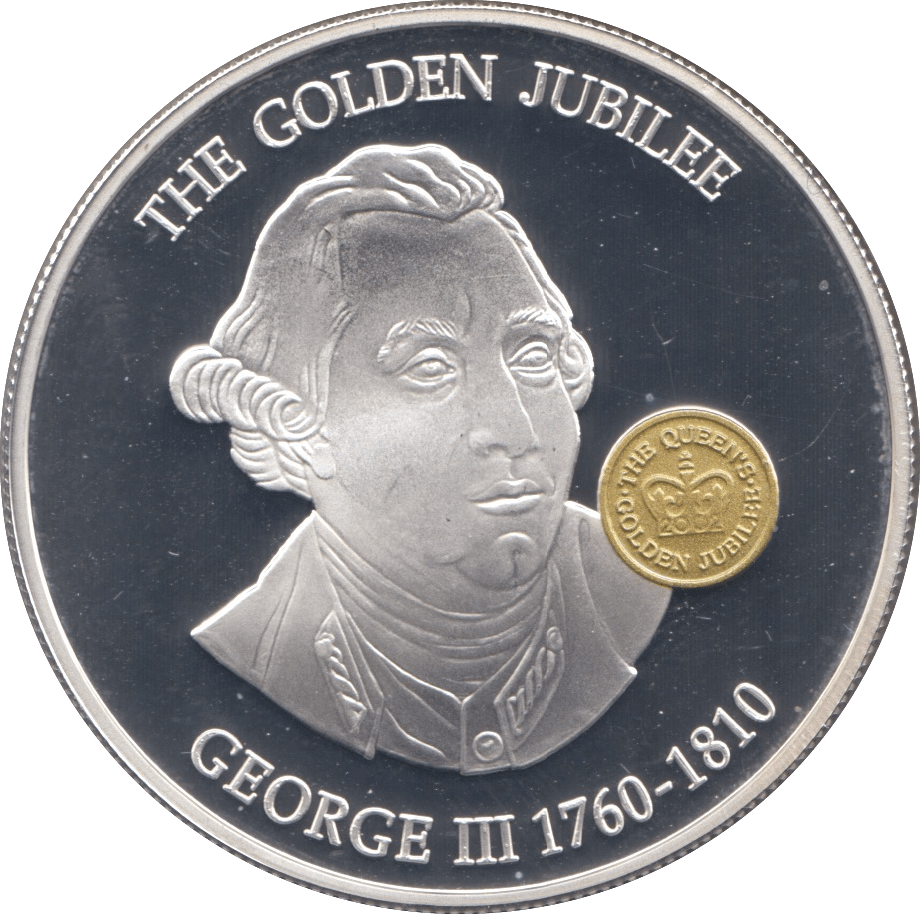 2002 TEN DOLLARS GEORGE III - 10 DOLLARS - Cambridgeshire Coins