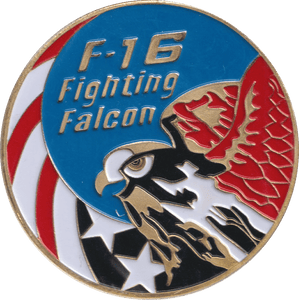 2002 TOKEN F-16 FIGHTING FALCON USA - OTHER TOKENS - Cambridgeshire Coins