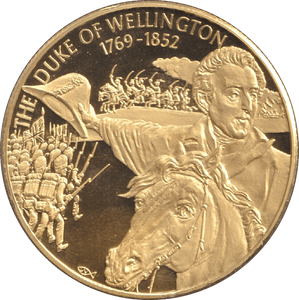 2002 TWO DOLLARS PROOF CARIBBEAN STATES THE DUKE OF WELLINGTON - WORLD COINS - Cambridgeshire Coins