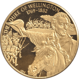 2002 TWO DOLLARS PROOF CARIBBEAN STATES THE DUKE OF WELLINGTON - WORLD COINS - Cambridgeshire Coins