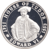 2003 20 CROWNS SILVER PROOF EDWARD VI - WOR - Cambridgeshire Coins