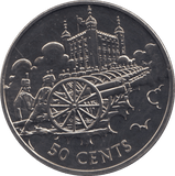 2003 50 CENTS COOK ISLANDS F357 - WORLD COINS - Cambridgeshire Coins